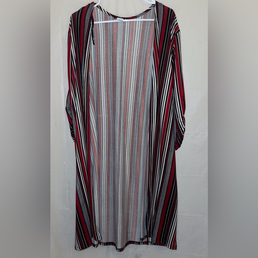 Multicolored Long Cardigan